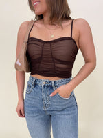 Nina Top-Espresso