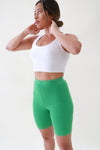 Flight Ready Biker Short-Green