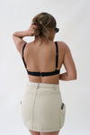Stella Bralette Top-Black